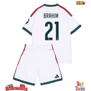 Real Madrid Brahim Diaz #21 Replica Home Stadium Kit for Kids 2026-27 Short Sleeve (+ pants)